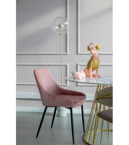 RICHMOND dekoracja DOG CHIHUAHUA  różowy