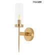 MOOSEE lampa ścienna TORCH złota