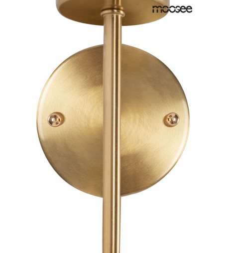MOOSEE lampa ścienna TORCH złota