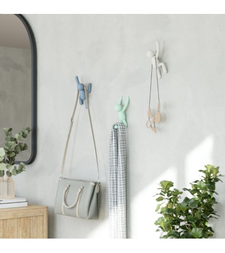 UMBRA haczyk ścienny BUDDY granatowo - zielono - biały