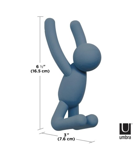 UMBRA haczyk ścienny BUDDY granatowo - zielono - biały