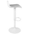 Krzesło barowe SNAP BAR TAP regulowane białe