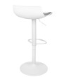 Krzesło barowe SNAP BAR TAP regulowane białe