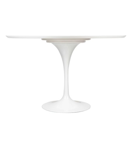 Stół TULIP PREMIUM 120 biały - MDF, metal