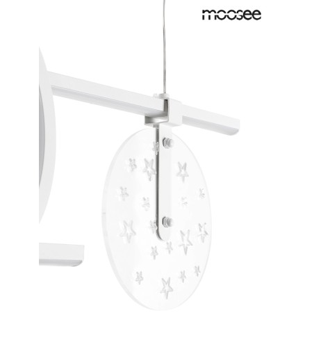 MOOSEE lampa wisząca STARS biała