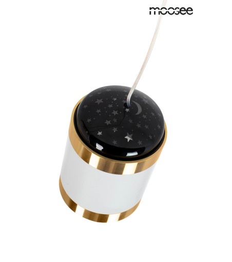 MOOSEE lampa wisząca STARS biała