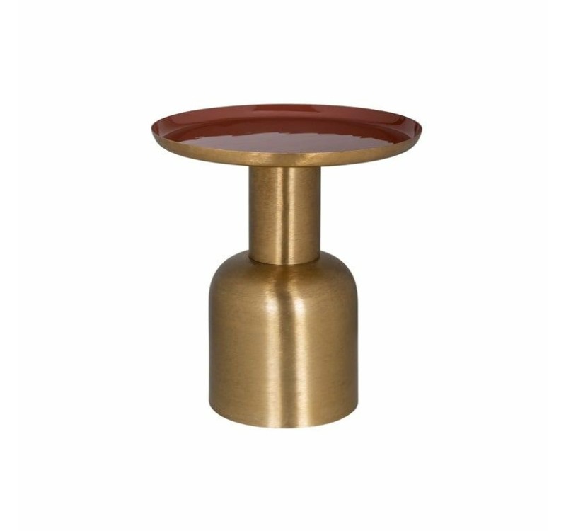 RICHMOND stolik INAYA 41 szczotkowane     złoto