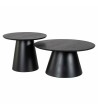 RICHMOND zestaw stolików JAZZ czarny
