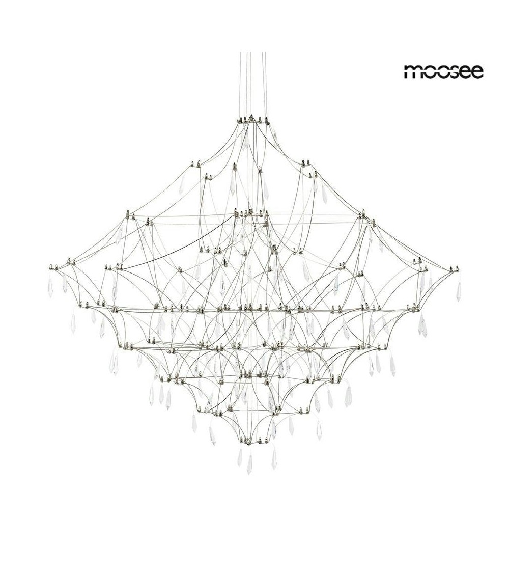 MOOSEE lampa wisząca CONSTELATION 120 -   LED, stal szczotkowana