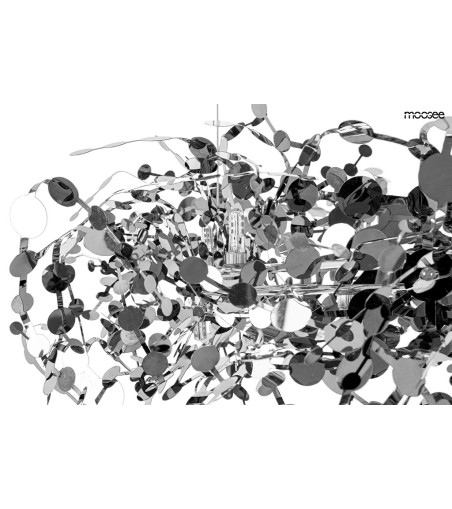 MOOSEE lampa wisząca MONETE 80 chrom