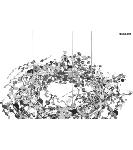 MOOSEE lampa wisząca MONETE 80 chrom