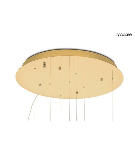 MOOSEE lampa wisząca TULIPPE 7 DISC złota