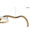 MOOSEE lampa wisząca JAZZ 3 złota