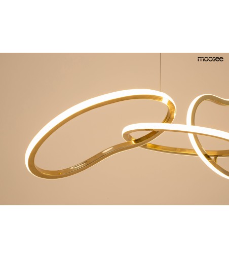 MOOSEE lampa wisząca JAZZ 3 złota