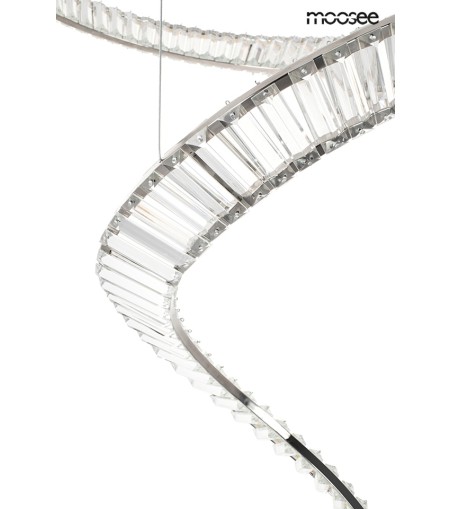 MOOSEE lampa wisząca WAVE CORDON 1A chrom