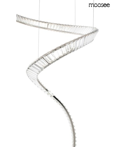 MOOSEE lampa wisząca WAVE CORDON 1A chrom