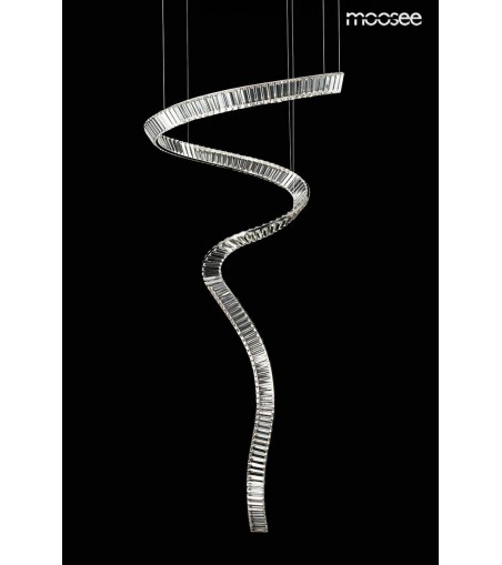 MOOSEE lampa wisząca WAVE CORDON 1A chrom