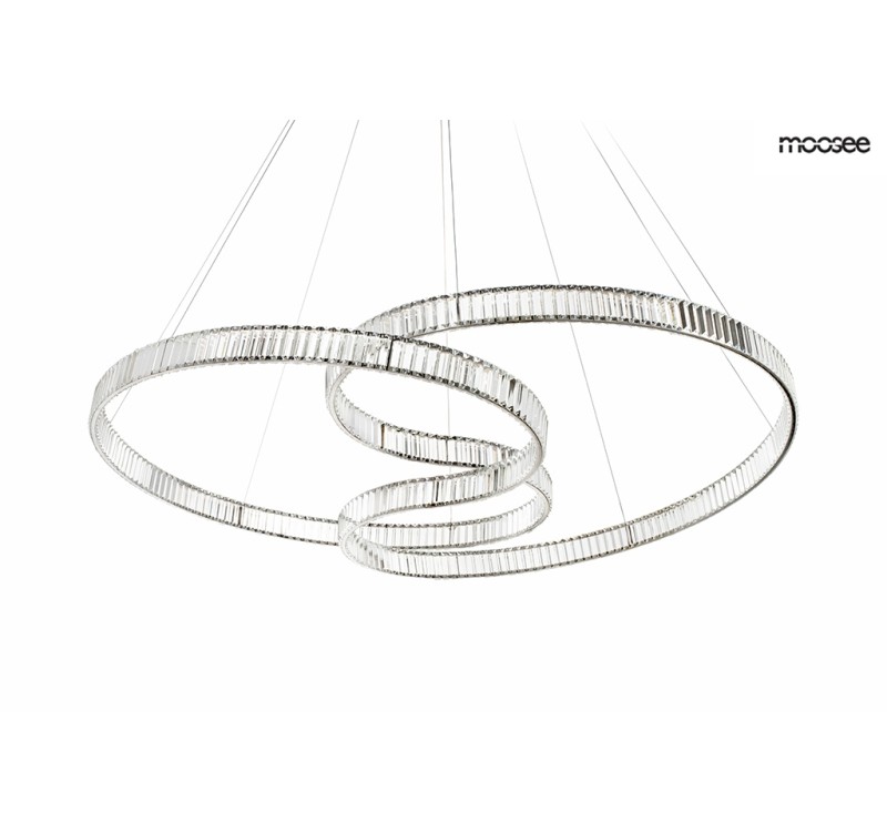 MOOSEE lampa wisząca WAVE 160A chrom
