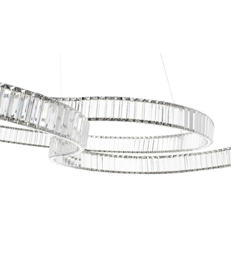 MOOSEE lampa wisząca WAVE 160A chrom