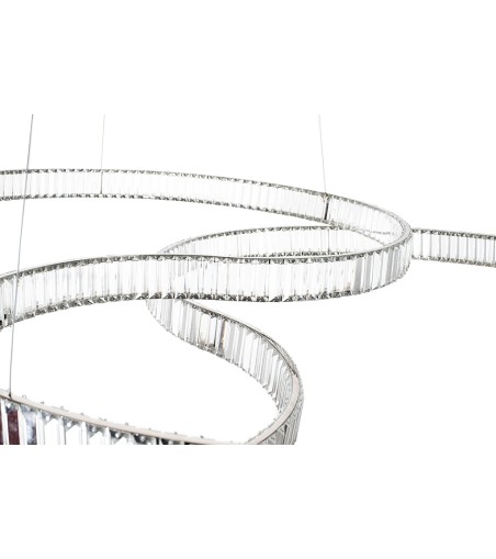 MOOSEE lampa wisząca WAVE 160A chrom