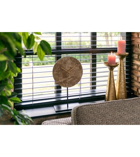 RICHMOND zegar stołowy BRETT brązowy