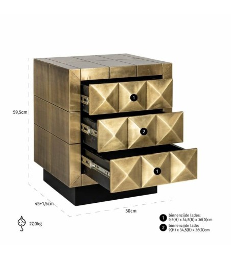 RICHMOND szafka nocna COLLADA