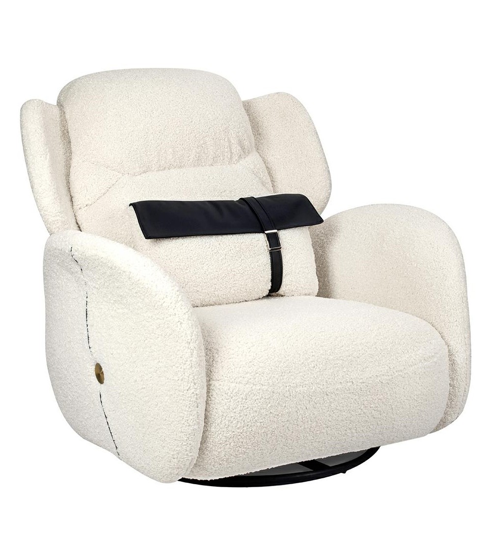 Fotel obrotowy TAPE TEDDY biały