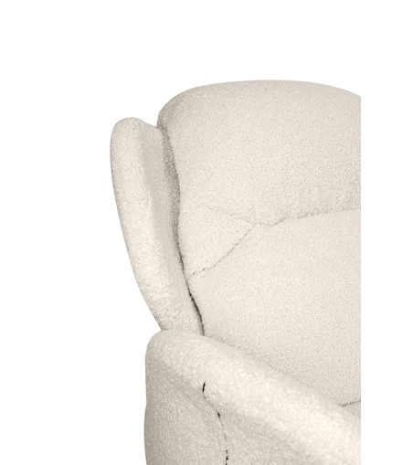 Fotel obrotowy TAPE TEDDY biały