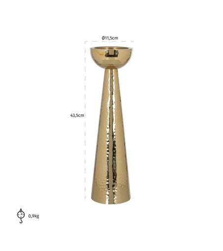 RICHMOND świecznik LIZZ L złoty