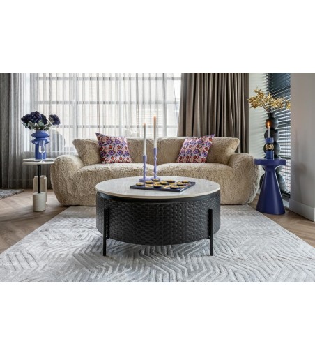 RICHMOND stolik KIMBLE 30 duży fioletowy