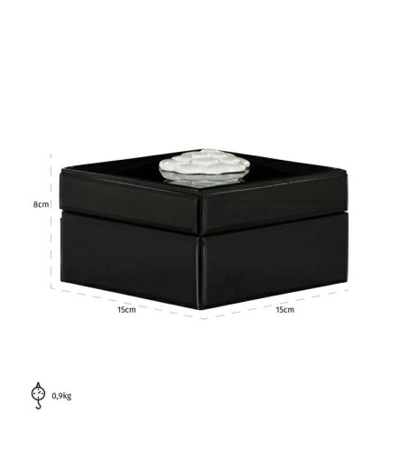RICHMOND pojemnik na biżuterię LUNE czarny