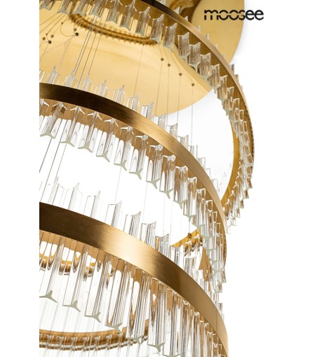 MOOSEE lampa wisząca GHIA 5 złota