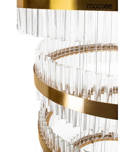 MOOSEE lampa wisząca GHIA 5 złota