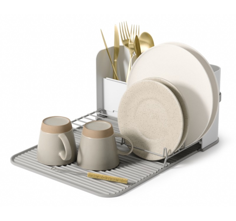 UMBRA suszarka do naczyń SLING biało-szara