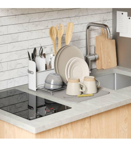 UMBRA suszarka do naczyń SLING biało-szara