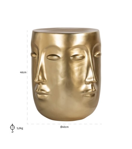 RICHMOND stolik CHRISTY złoty