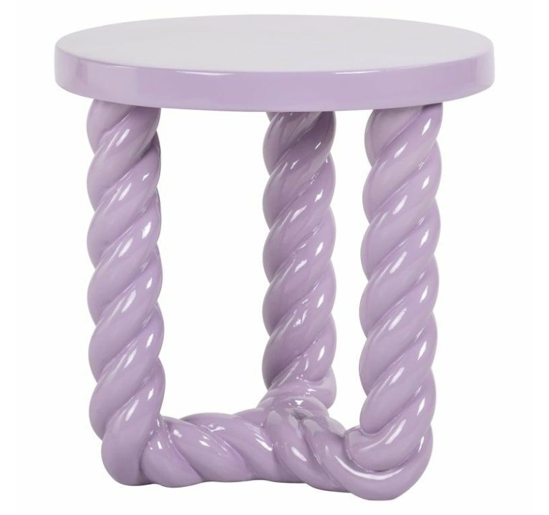 RICHMOND stolik ROSLY fioletowy
