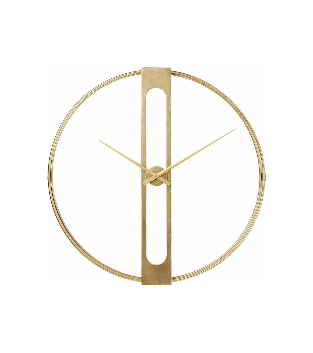 KARE zegar CLIP 107 złoty