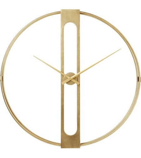 KARE zegar CLIP 107 złoty