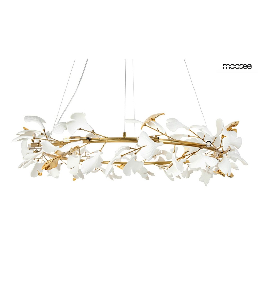 MOOSEE lampa wisząca FLORA 120 złota