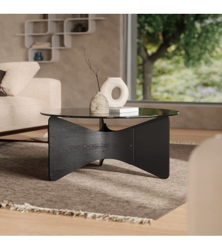 UMBRA stolik kawowy MADERA czarny