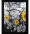 Obraz VAN SUNFLOWER 96x121 cm