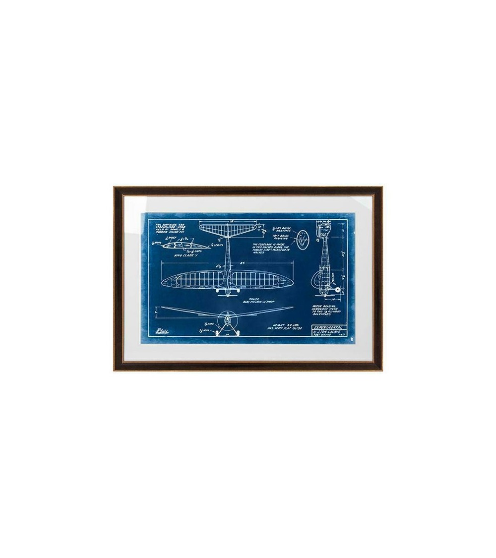 Obraz MECHANICAL PLANE 1 90x62 cm