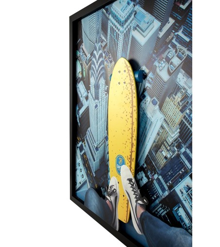 Obraz BIG CITY SKATER 130x130 cm