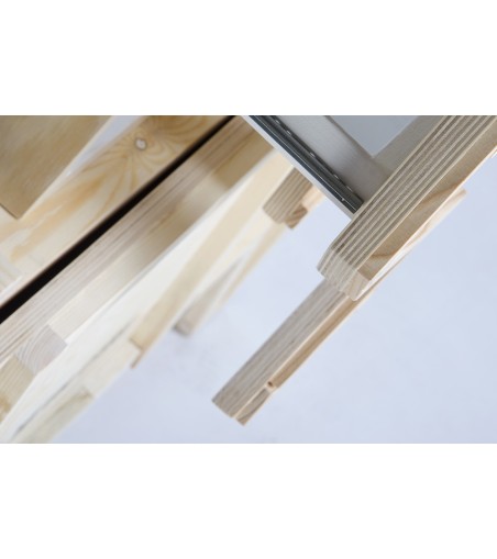 Szafka ŚWINIA - drewno sklejka