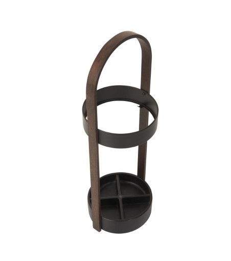 UMBRA stojak na parasolki BELLWOOD czarny orzech