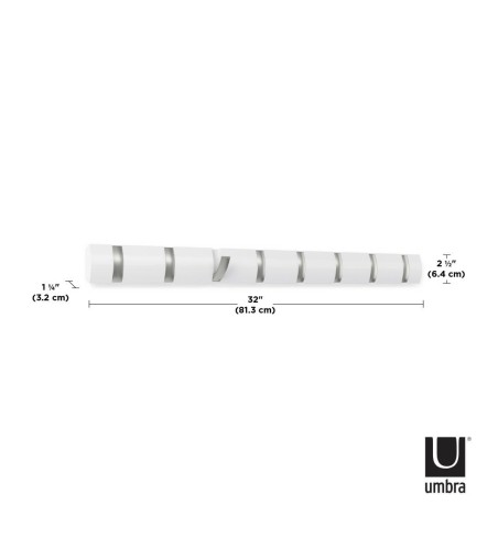 UMBRA wieszak na ubrania FLIP 8 -biały