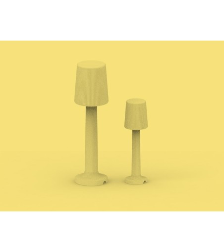 NEW GARDEN lampa ogrodowa CARMEN 110  BATTERY biała