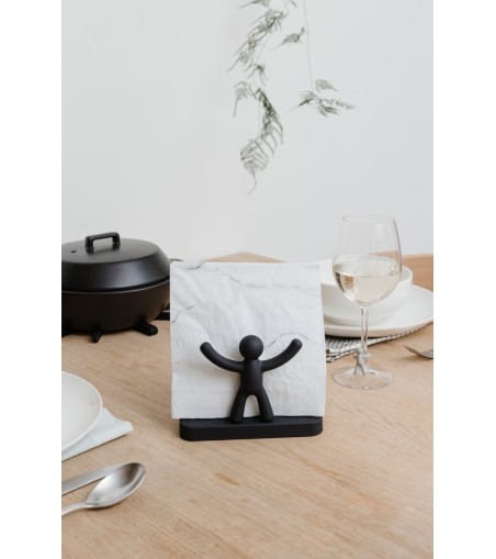 UMBRA uchwyt na serwetki BUDDY czarny