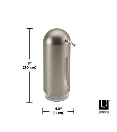 UMBRA dozownik do mydła PENGUIN 355 ml niklowany